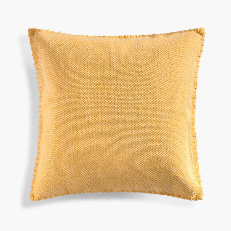 CALMA HOUSE - Funda Cojín Asana Amarillo 60x60 Calma House