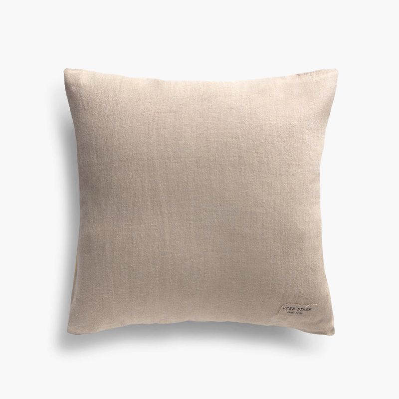 CALMA HOUSE - Funda Cojín Lino2 Beige 45x45 Calma House
