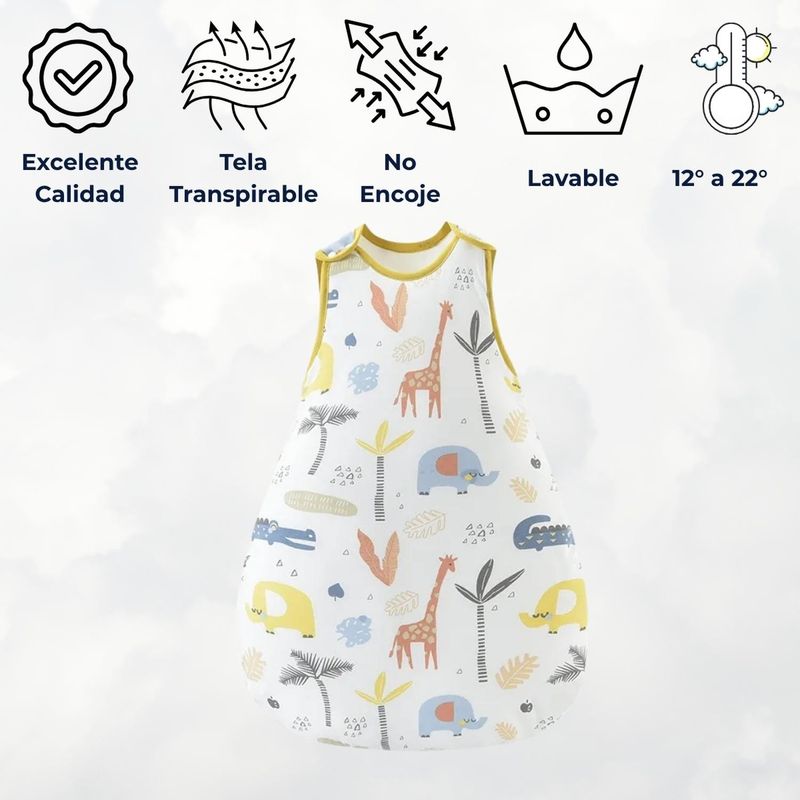 KIVARA - Saquito De Dormir Bebe Tog 1.5 Pijama Saco De Dormir