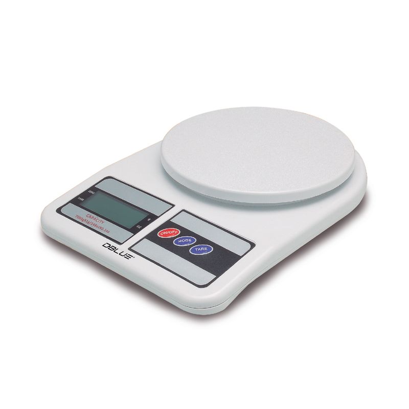 DBLUE - Pesa Gramera Para Cocina 7kg Con Pantalla Lcd - Ps