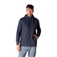 Polerón Hombre Con Gorro Y Cierre metal Algodón Orgánico Pehoe