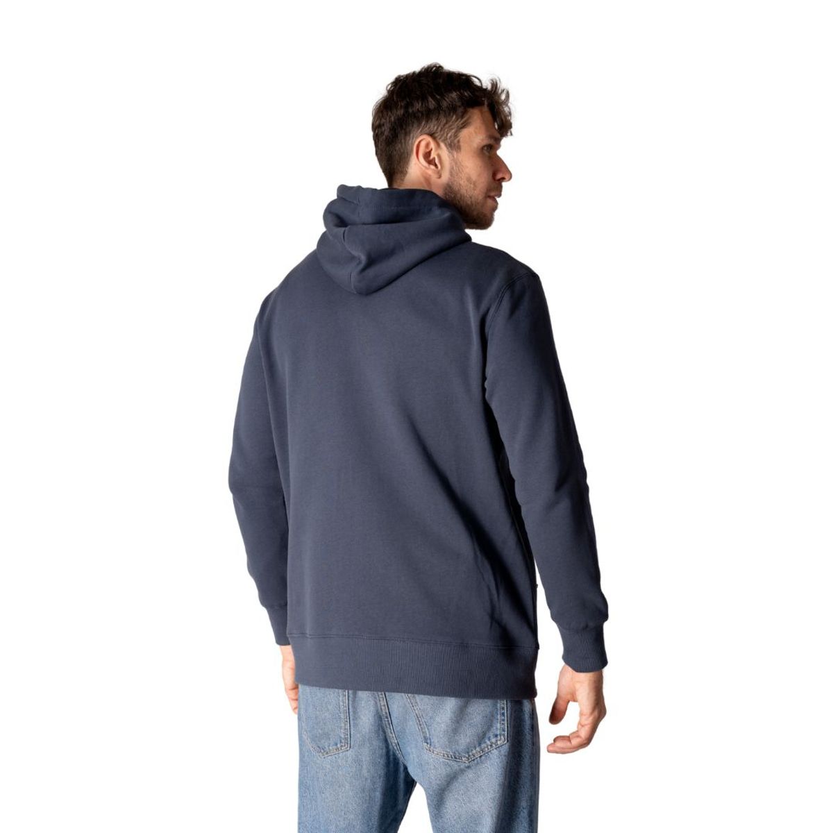 LENGA - Polerón Hombre Con Gorro Y Cierre metal Algodón Orgánico Pehoe Lenga