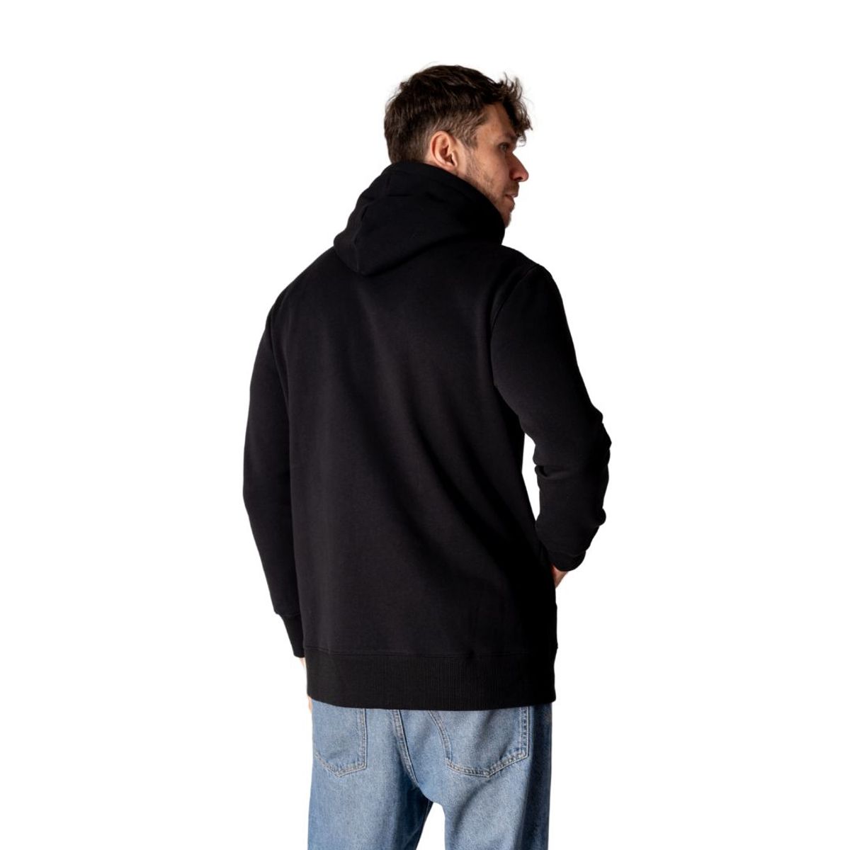 LENGA - Polerón Hombre Con Gorro Y Cierre metal Algodón Orgánico Pehoe Lenga