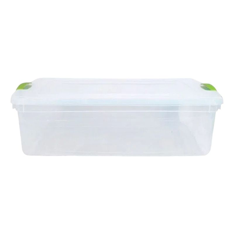 WENCO - Caja Organizadora 32 Litros Bajo Cama Plana Wenco