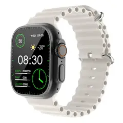 KBOD - Smart Watch Reloj Inteligente X60 Ultra Pack 5 Correas Negro