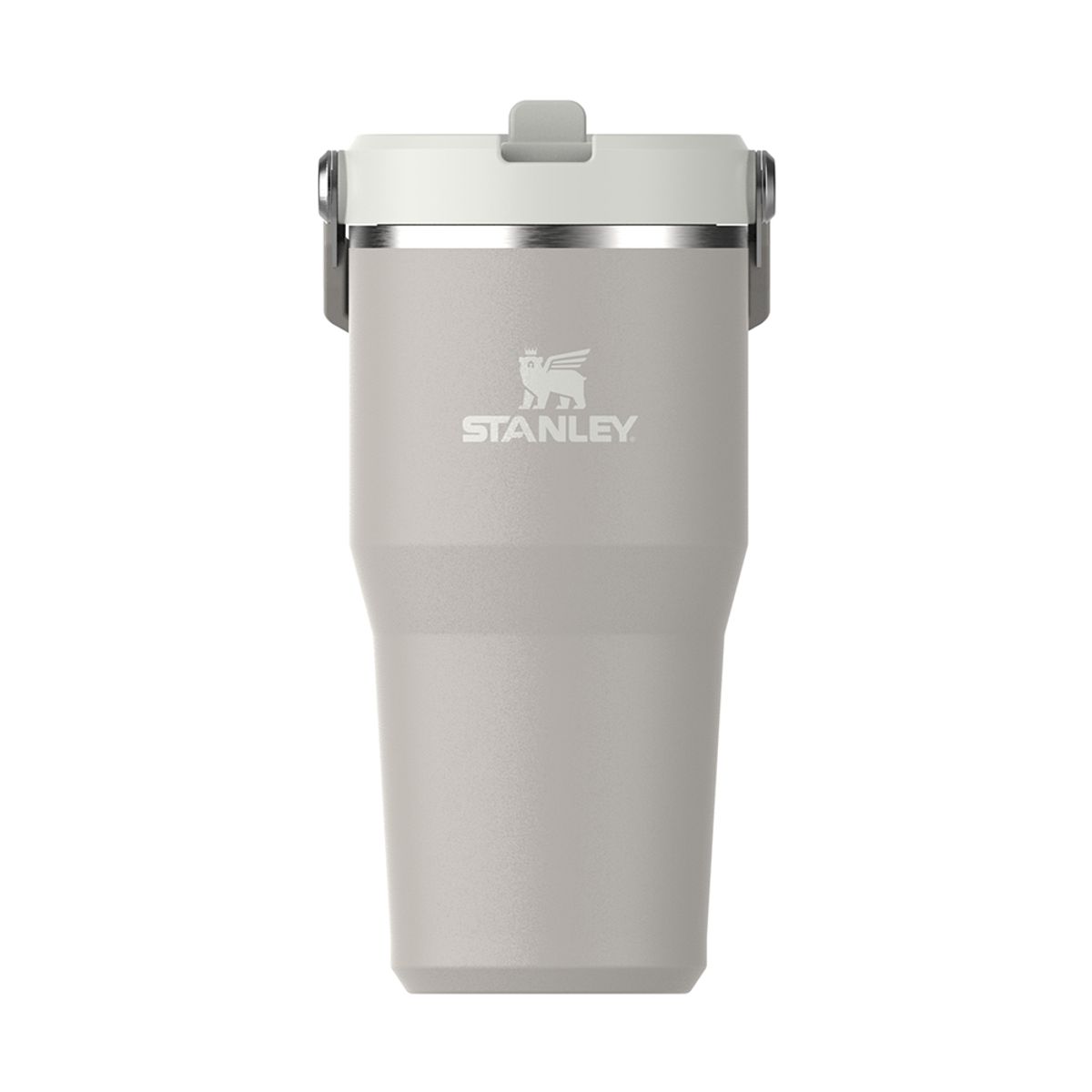 STANLEY - Botella Térmica Stanley Flip Straw 20 Ash - 591 ml - Gris