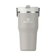 STANLEY - Botella Térmica Flip Straw 20 Ash - 591 ml - Gris