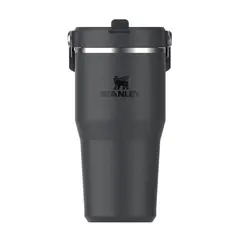 STANLEY - Botella Térmica Flip Straw 20 Black - 591 ml - Negro