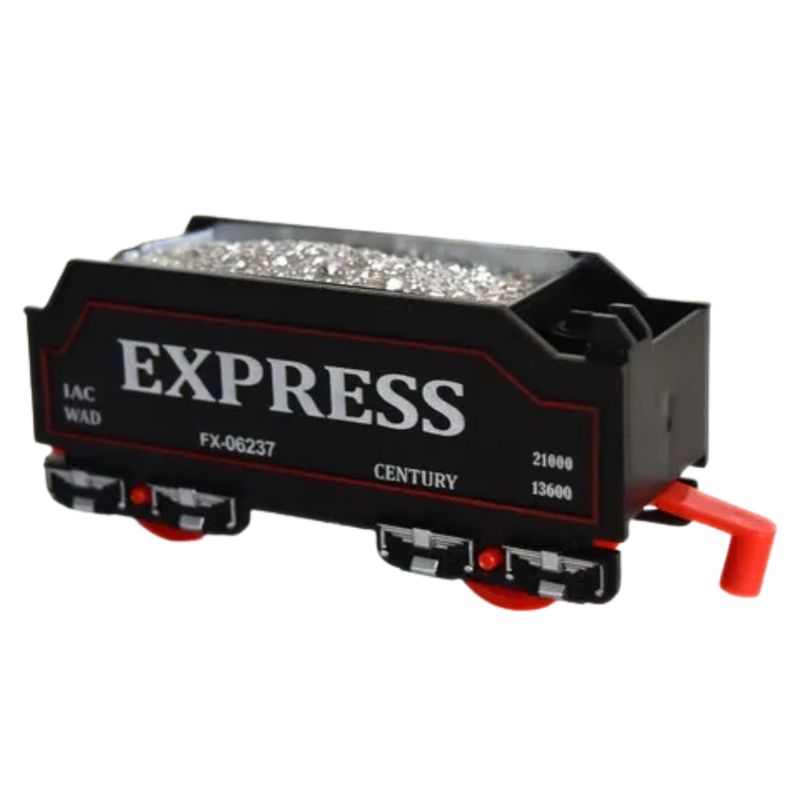 GENERICO - Pista De Tren Con Locomotora Y Dos Vagones