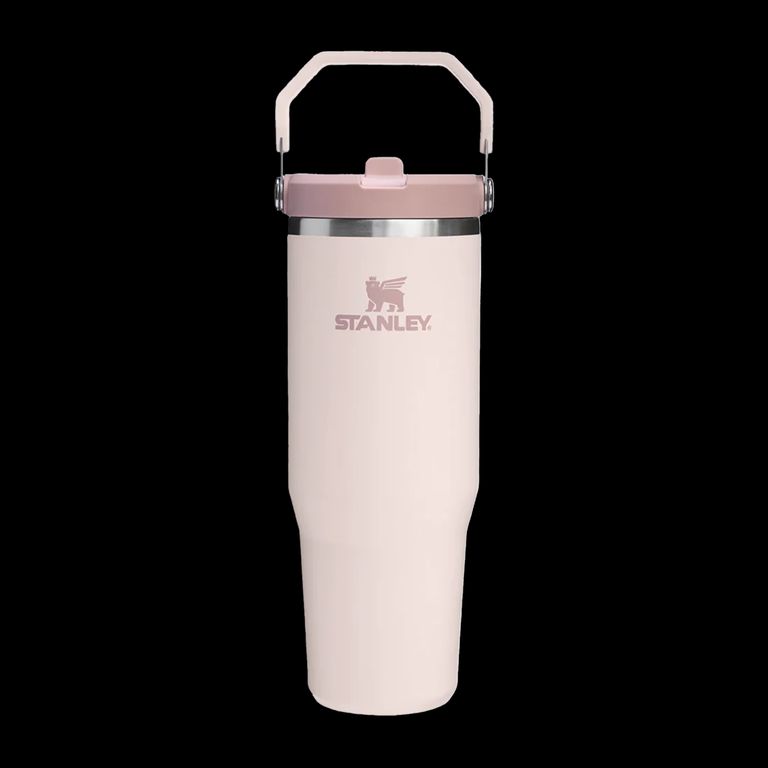 Botella Termica Flip Straw 2.0 Rose Quartz - 887 ml