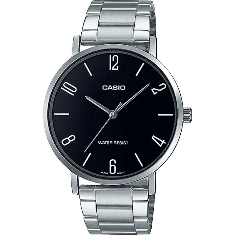 CASIO - reloj casio mtpvt01d-1b2 hombre analogo metal