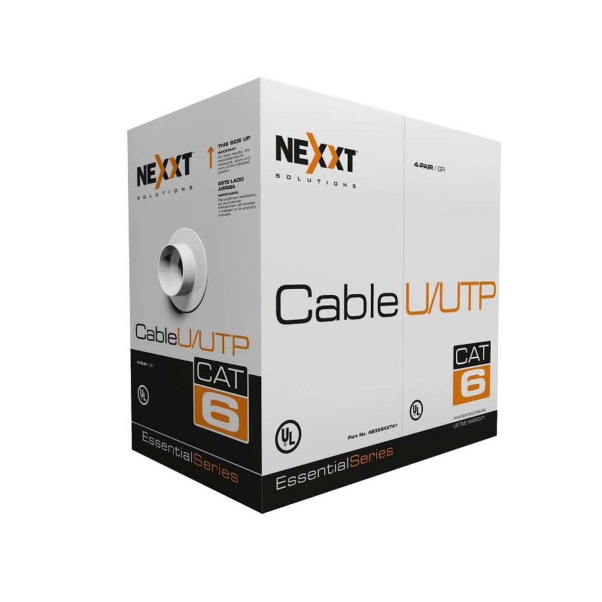 NEXXT SOLUTIONS - Cable UTP Cat6 Nexxt Essential 102m Gris