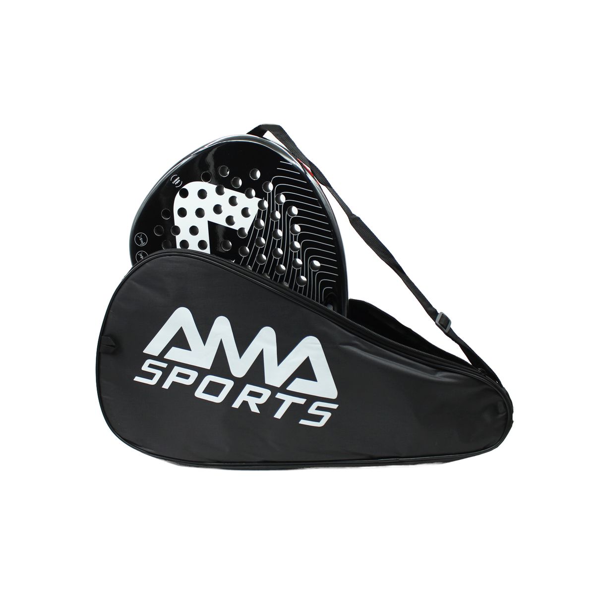 AMA SPORT - Funda Para Pala de Pádel Con Correa Ajustable - PS