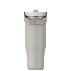 STANLEY - Botella Térmica Flip Straw 20 Ash - 887 ml - Gris