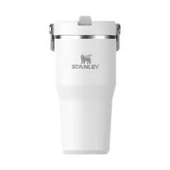 STANLEY - Botella Térmica Flip Straw 20 Frost - 591 ml - Blanco