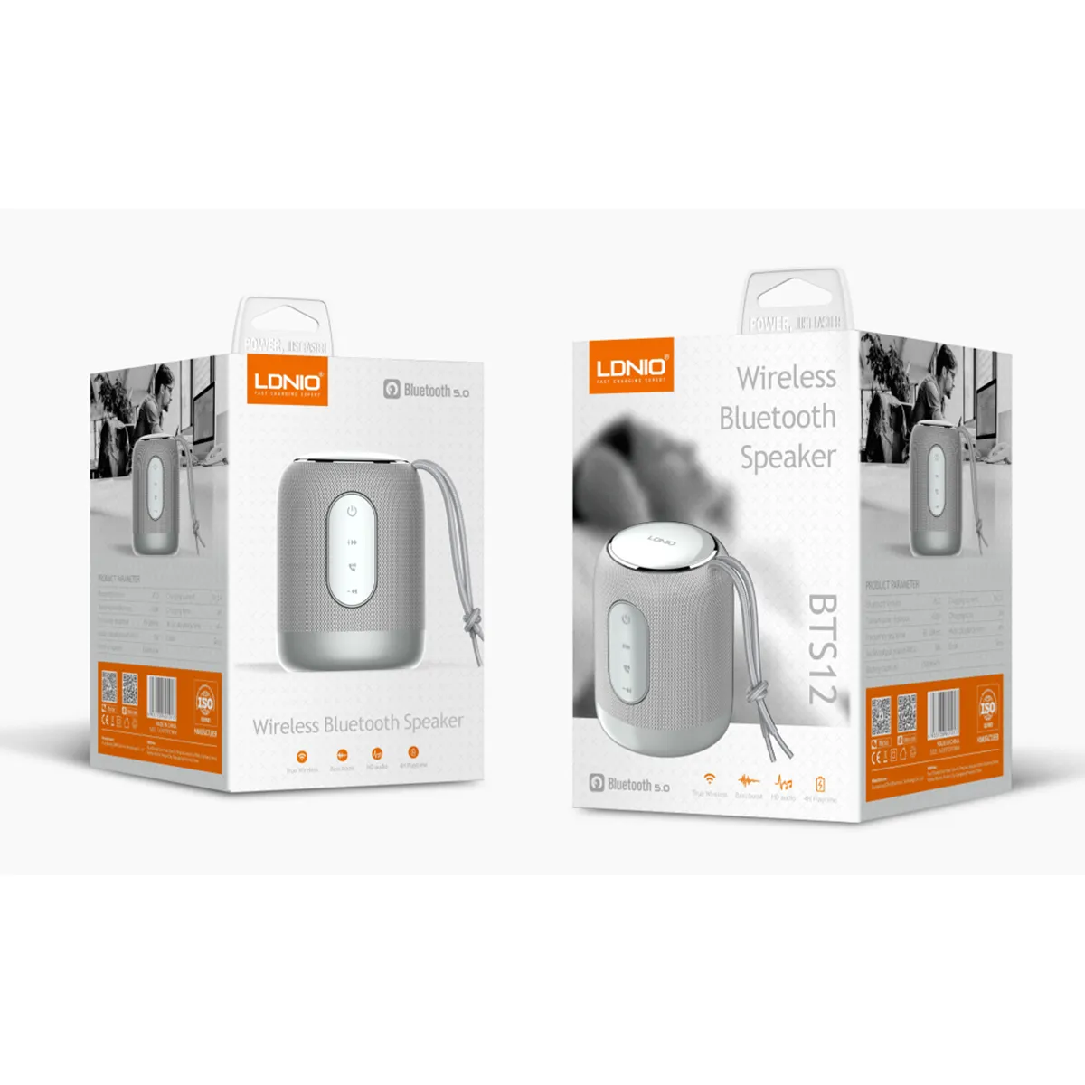 LDNIO - Parlante Inalámbrico Bluetooh BTS12