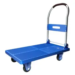 GENERICO - Carro De Carga Plegable De Plástico 150kg 70x45cms