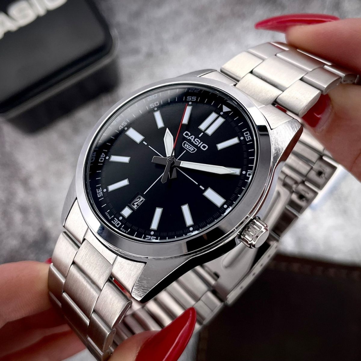 CASIO - RELOJ CASIO MTPVD02D-1E HOMBRE ANALOGO METAL