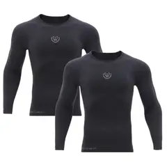 GIOVACCHINO - Pack 2 Camisetas Termica Primera Capa Microfibra Hombre