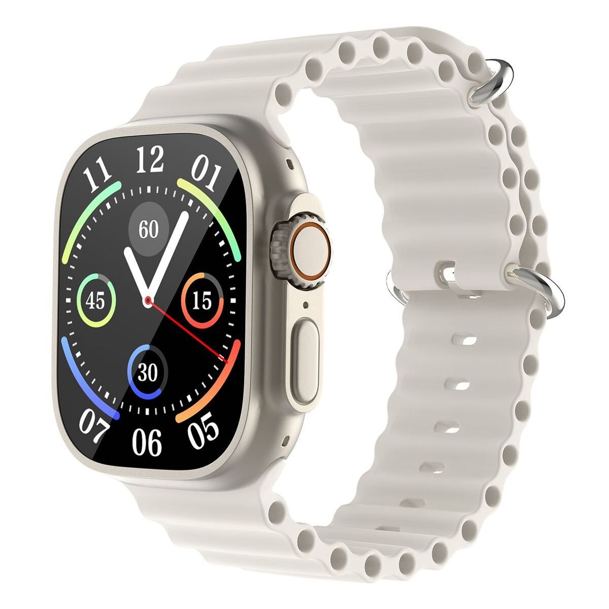 KBOD - Smart Watch Reloj Inteligente Bluetooth Kbod X90 Ultra Dorado Beige