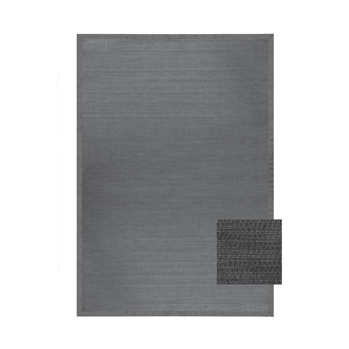 VADELL - ALFOMBRA Zaire 3 x 2 mts borde gris