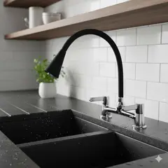 STRETTO - Combinacion Llave Grifo Lavaplatos Ferrara Marca