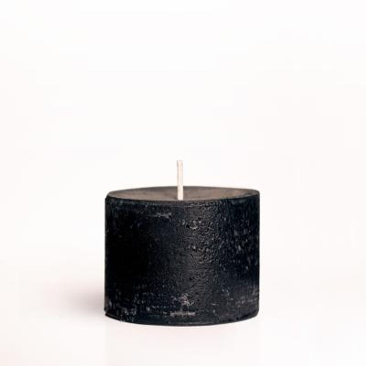 GENERICO - Velas Negras Artesanales - Hechas a Mano  10x6cm