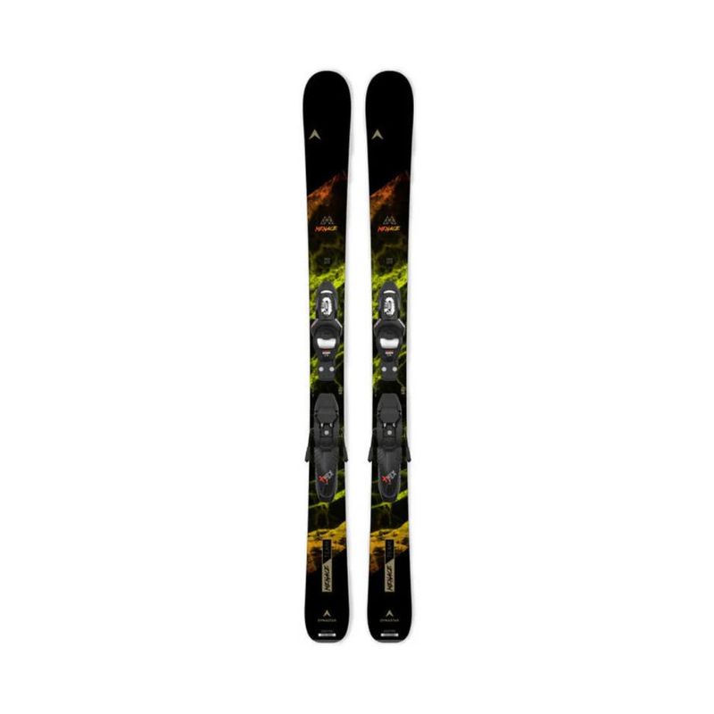 DYNASTAR - Dynastar Skis M-Menace Team KID-X y Fijaciones Look KID 4 GW B76 Black - 140