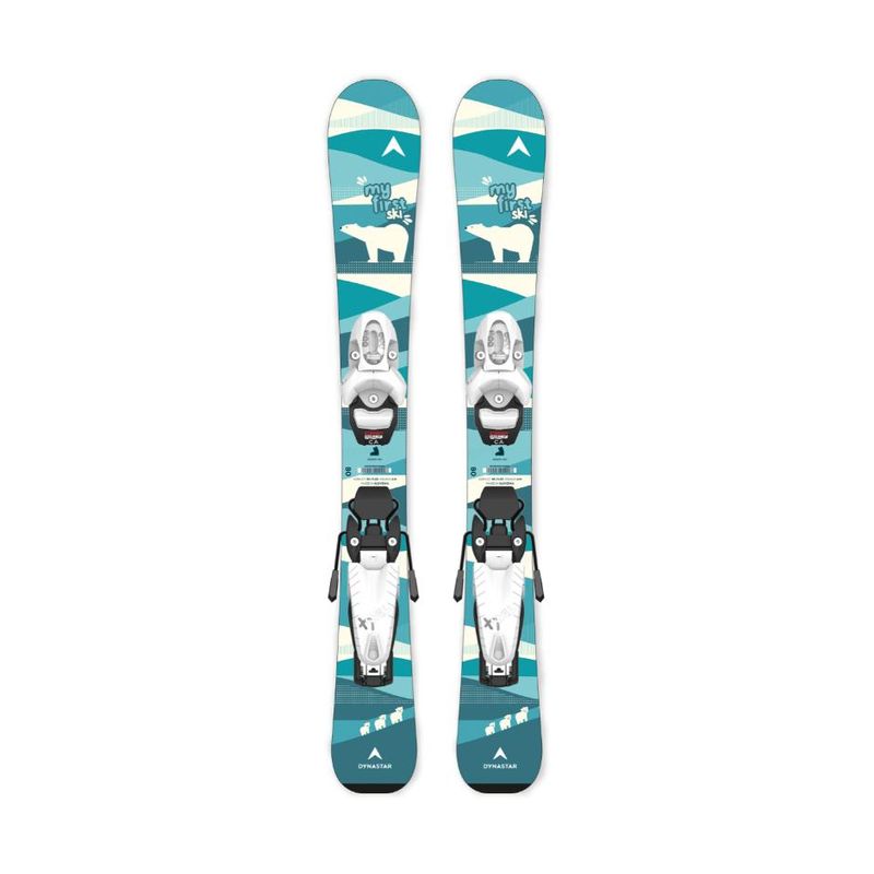 DYNASTAR - Dynastar Ski My First Ski Con Fijaciones Look Team0 4 GW B76 White - 80