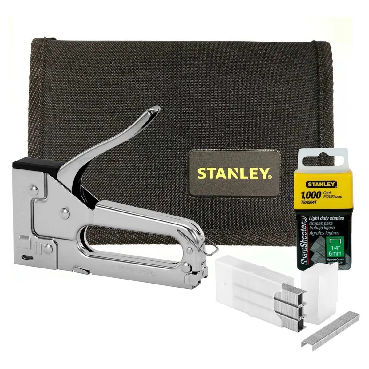 STANLEY - Engrapadora de Uso Ligero Stanley con grapas TR45KC