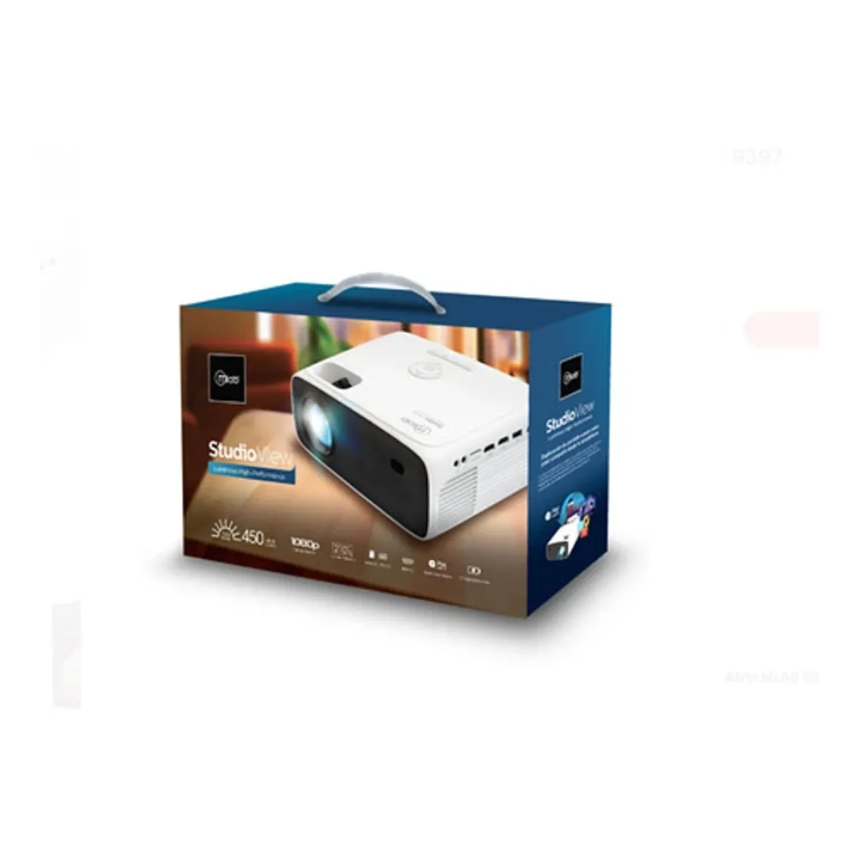 MICROLAB - PROYECTOR MICROLAB STUDIO VIEW LUMINOUS HIGH-PERFORMANCE 09397 BLANCO