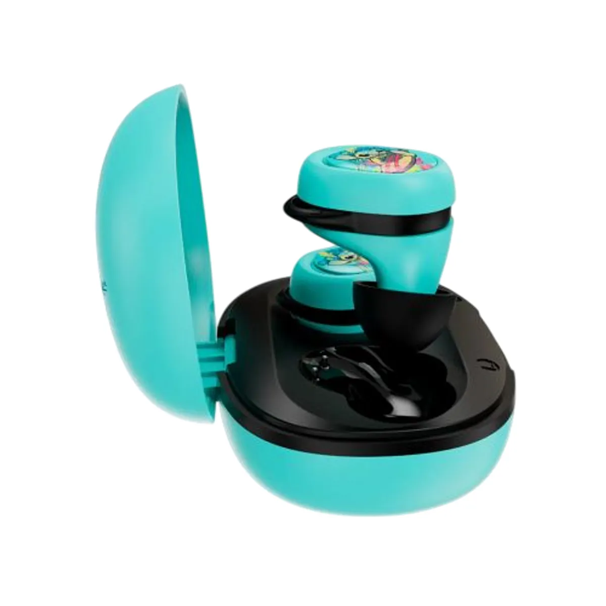 XTECH - Xtech XTH-D701ST-BL, Audífonos Intraaurales TWS Bluetooth 5.1, Stitch, Micrófono, 12h, USB-C, Azul
