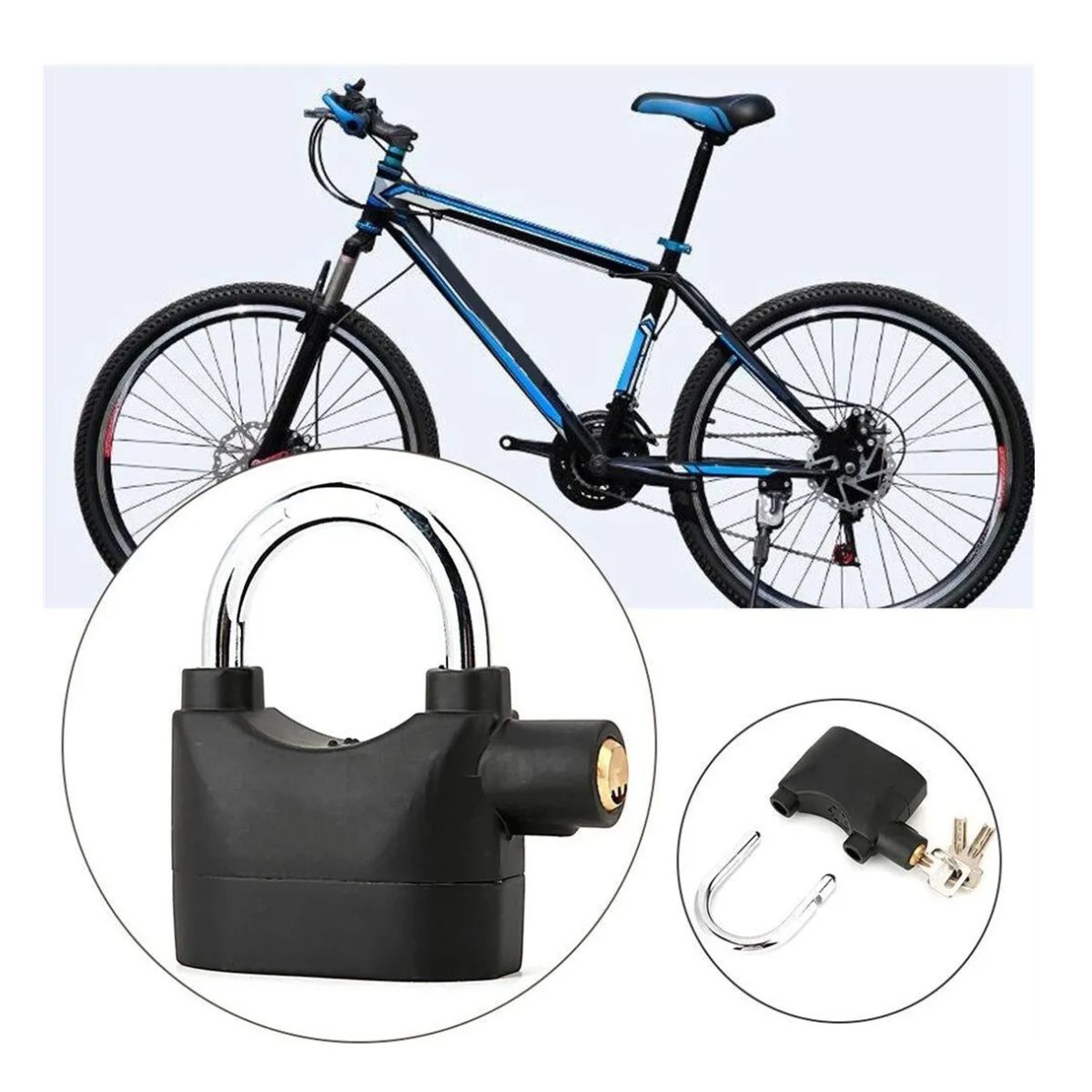 MOVI - Candado Antirrobo con Alarma