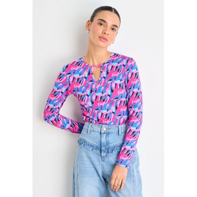 Imagen 2 del producto Polera Manga Larga Mujer Rosada