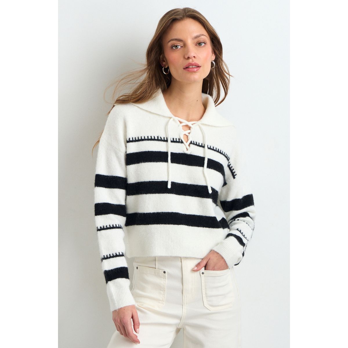 IO - Sweater Mujer Crudo Io