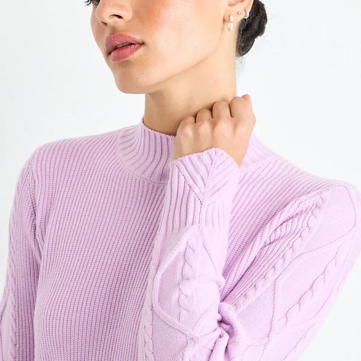 IO - Sweater Mujer Rosa Io