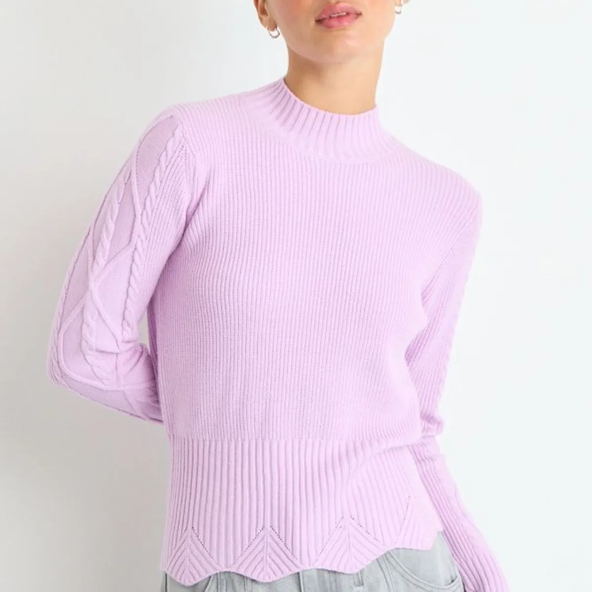 IO - Sweater Mujer Rosa Io
