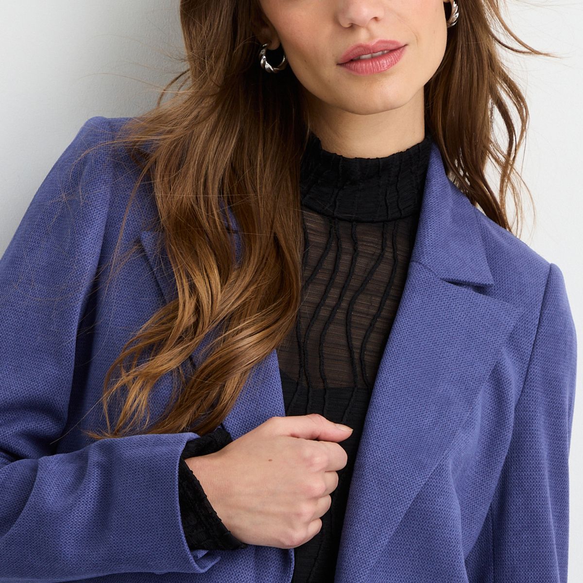 IO - Blazer Mujer Azul Io