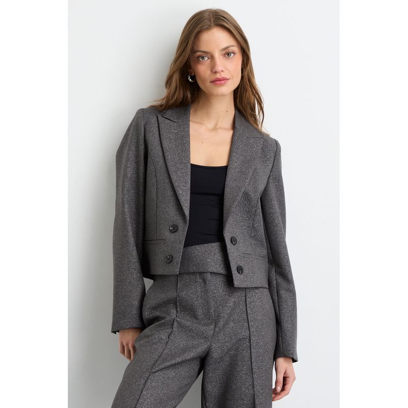 IO - Blazer Mujer Gris Io