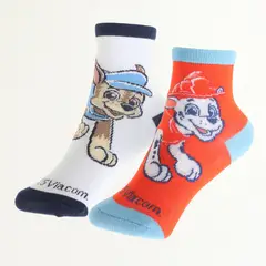 PAW PATROL - Pack Calcetines Niño Marshall Y Chase Blanco
