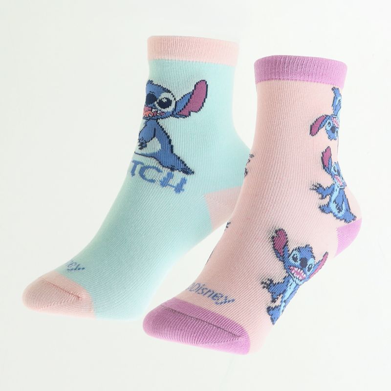 DISNEY - Pack Calcetines Niña Lilo & Stitch Angel Print Blanco Disney