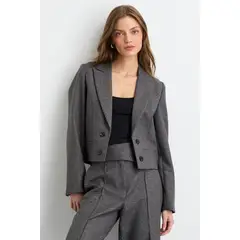 IO - Blazer Mujer Gris