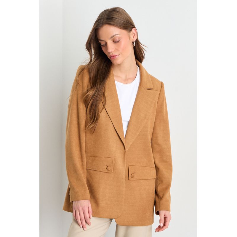 IO - Blazer Mujer Café Io