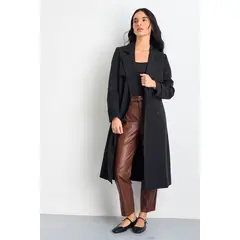 IO - Trench Mujer Negro