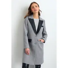 IO - Chaqueton Mujer Gris