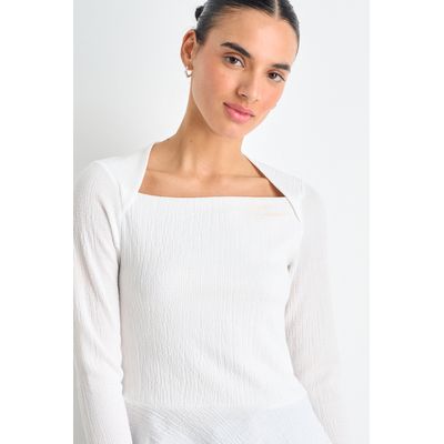 Imagen 2 del producto Polera Manga Larga Mujer Crudo