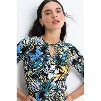 Polera Manga Larga Mujer Verde