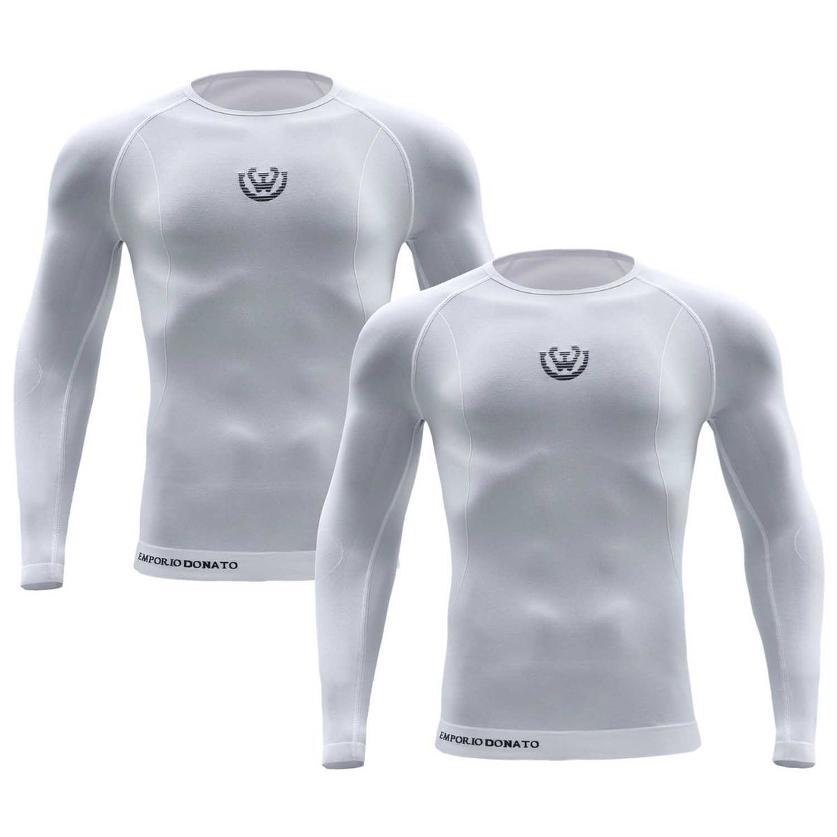 GIOVACCHINO - Pack 2 Camisetas Termica Primera Capa Microfibra Hombre