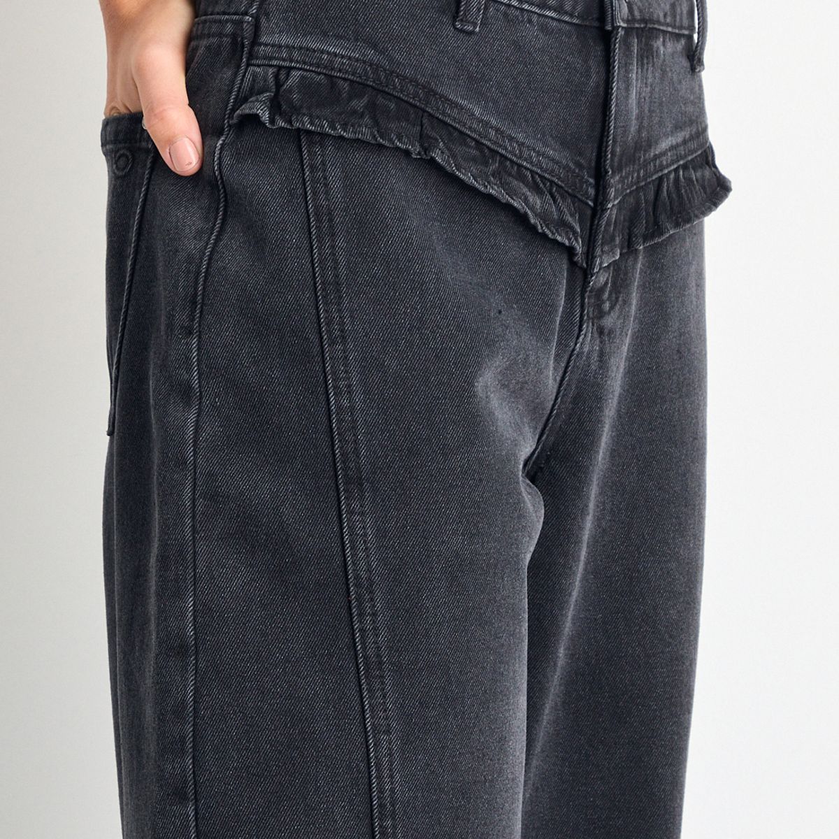 IO - Jeans Mujer Negro Io