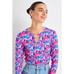 IO - Polera Manga Larga Mujer Rosa